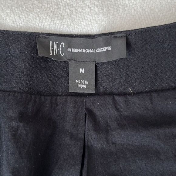 INC Sequin Kaftan Open Cardigsn Jacket Black Size Medium - Picture 5 of 7